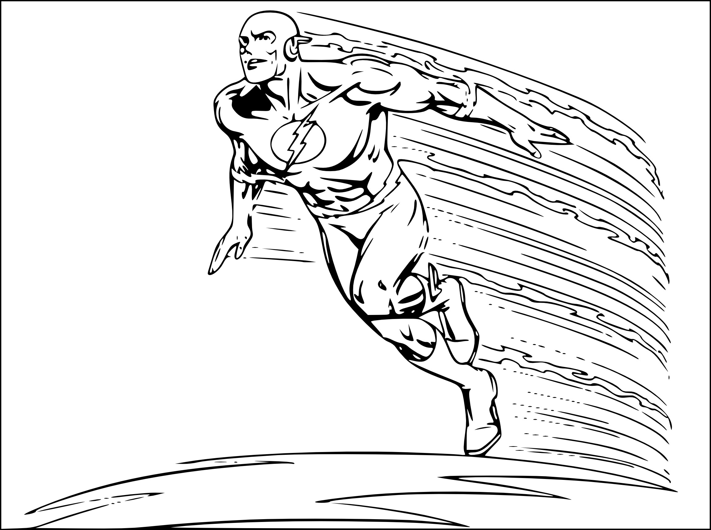 Quick Flash coloring page