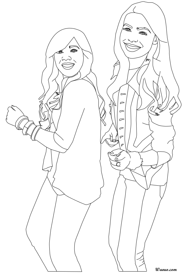 Icarly coloring page - free printable coloring pages on coloori.com