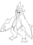 Disegno di Pokemon Pingoleon da colorare