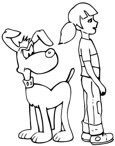 Penny And Brain coloring page