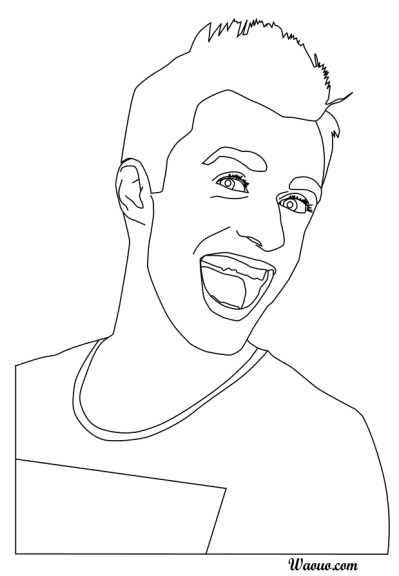 Coloriage Squeezie