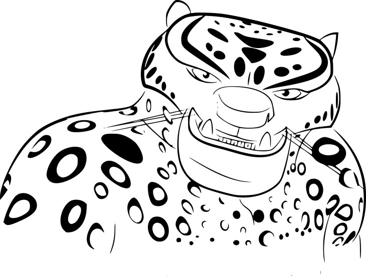 Coloriage Tai Lung