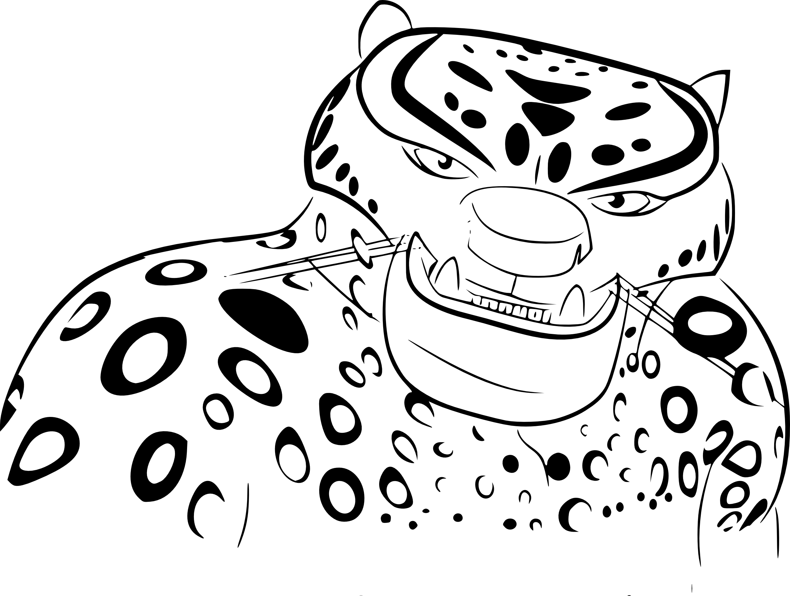 Coloriage Tai Lung