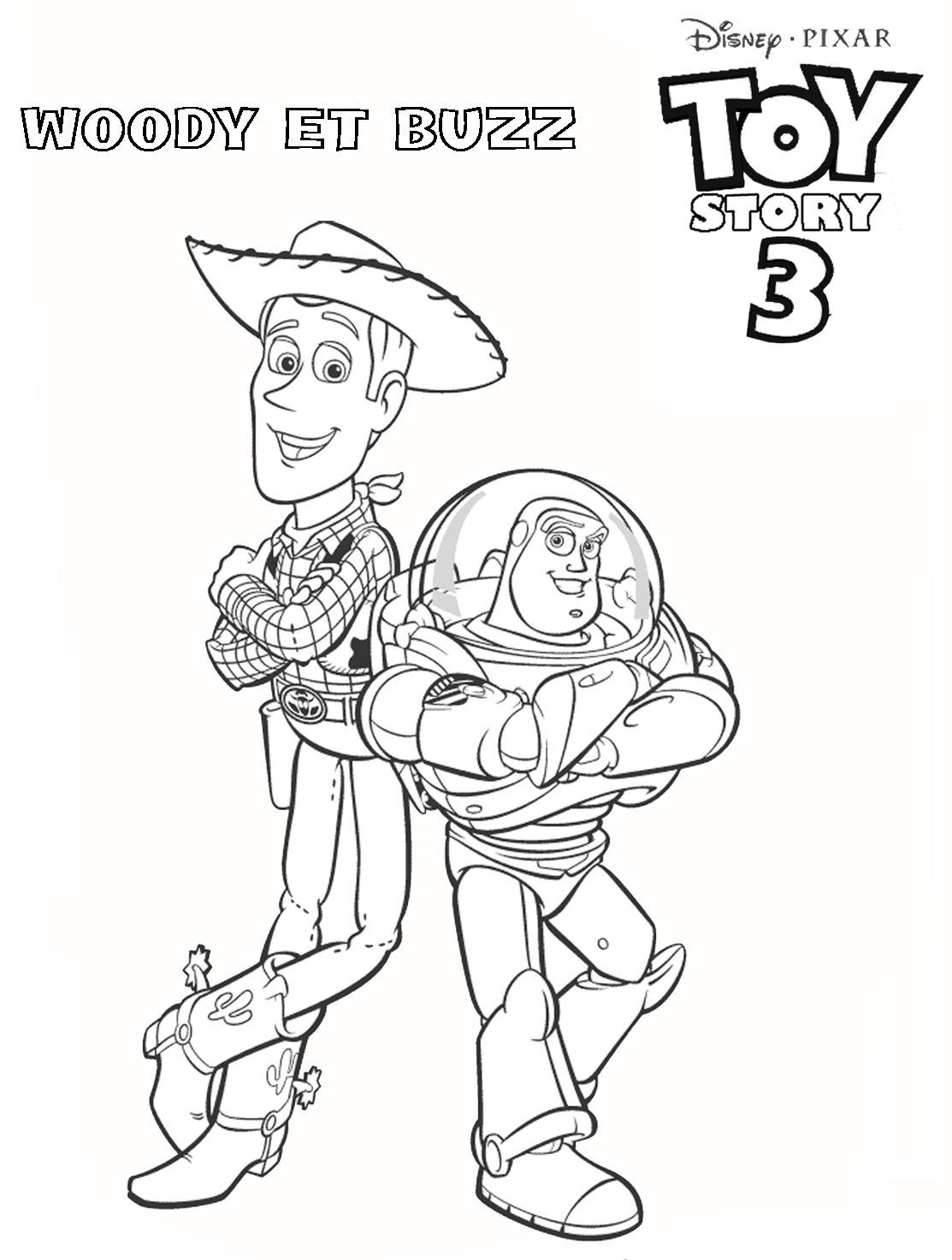 Coloriage Toy Story 3