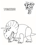 Disegno di Trixie Toy Story 3 da colorare