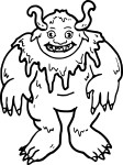 Coloriage troll