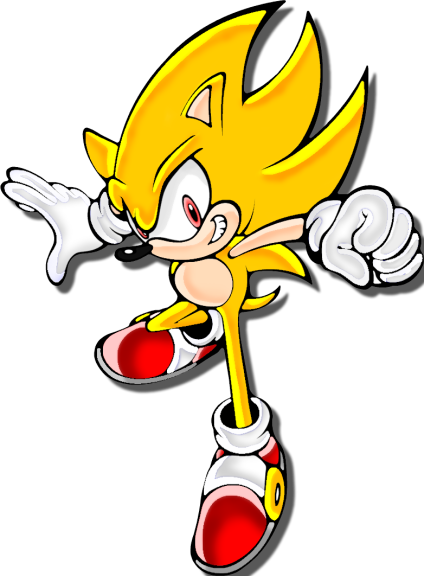 Disegno di Di Super Sonic da colorare