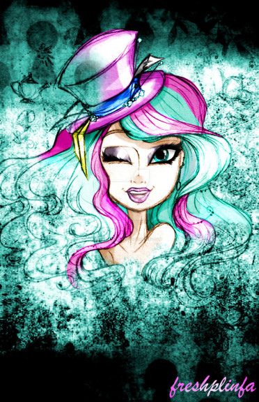 Crazy Hatter Girl