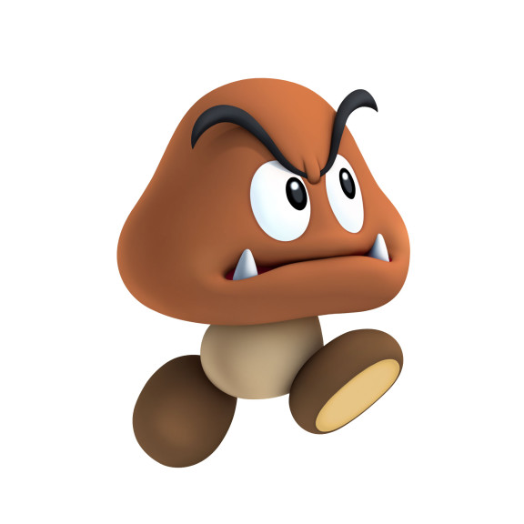 Disegno di Goomba da colorare