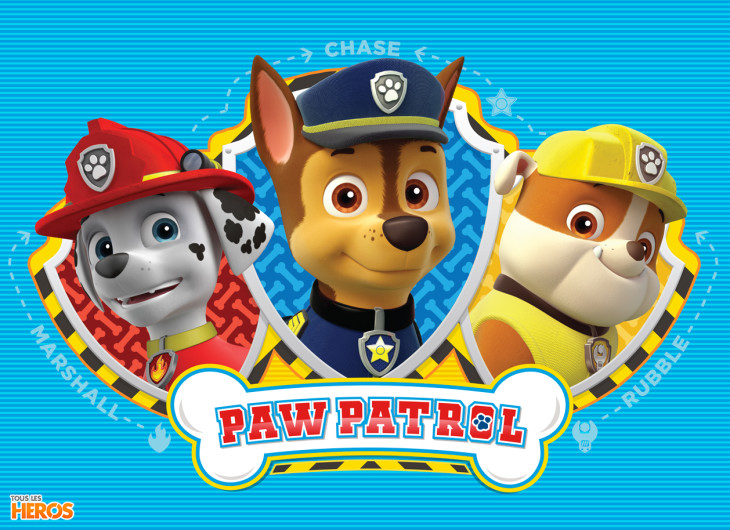 Disegno di Paw Patrol da colorare 2