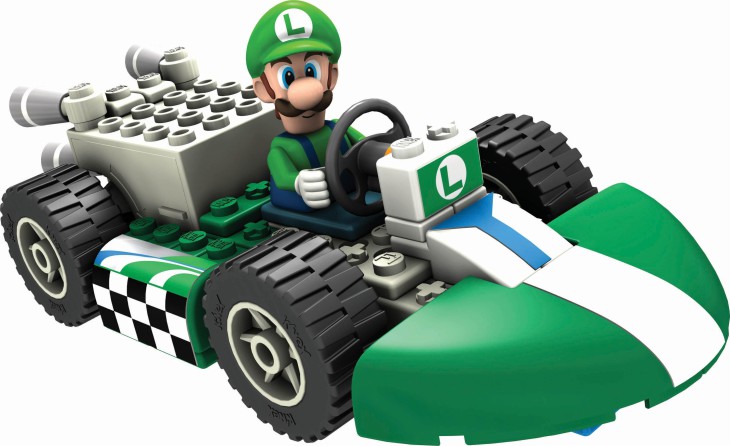 Disegno di Luigi Kart da colorare