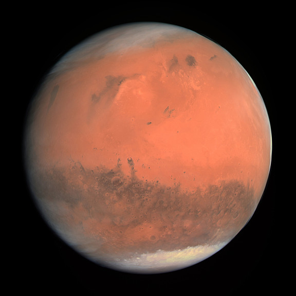 Disegno di Pianeta Marte da colorare