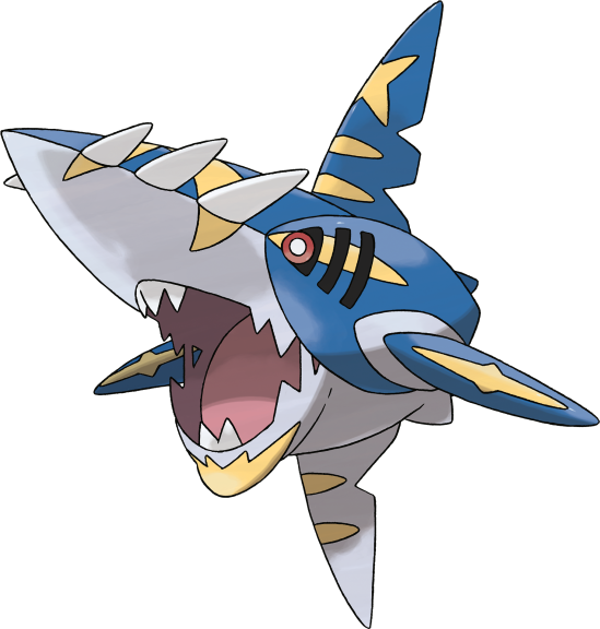 Disegno di Pokemon Mega Sharpedo da colorare