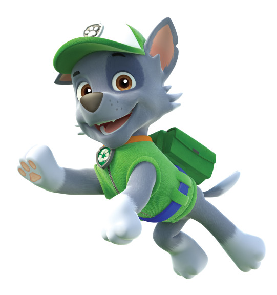 Disegno di Paw Patrol Rocky da colorare