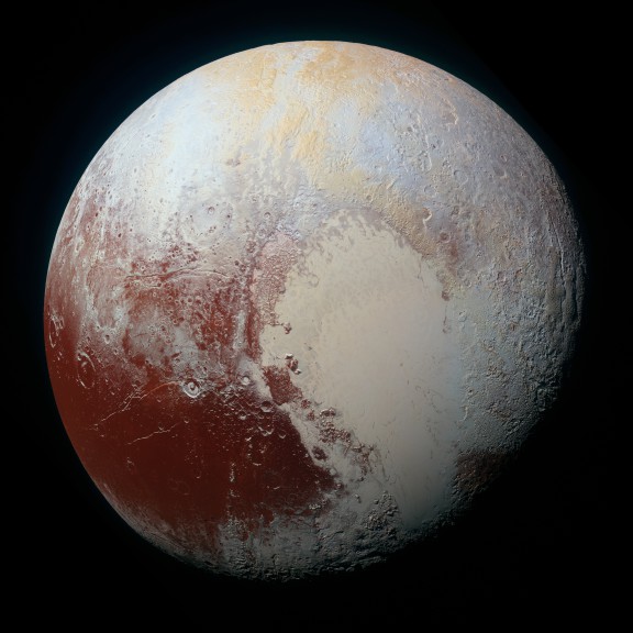Disegno di Pianeta Plutone da colorare