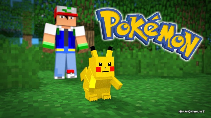 Disegno di Pokemon Minecraft da colorare