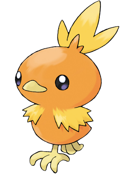 Disegno di Pokemon Torchic da colorare