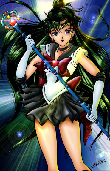 Disegno di Sailor Pluto da colorare