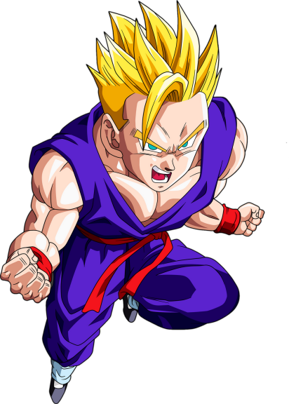 Disegno di Figlio Gohan da colorare