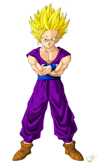 Disegno di Son Gohan Ssj2 da colorare