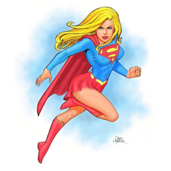 Disegno di Di Supergirl da colorare