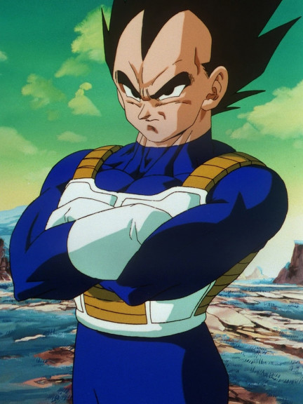 Vegeta énervé