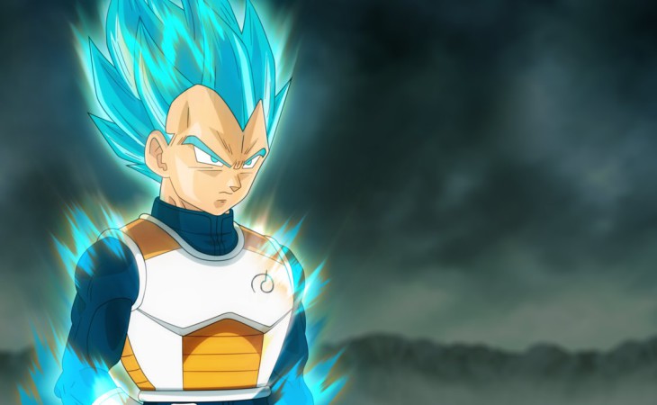 Disegno di Vegeta Ssj Blu da colorare