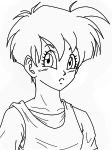 Videl coloriage