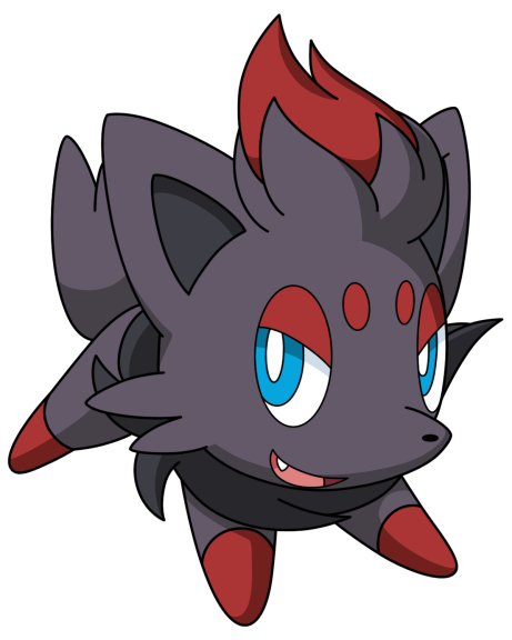 Disegno di Pokemon Zorua da colorare