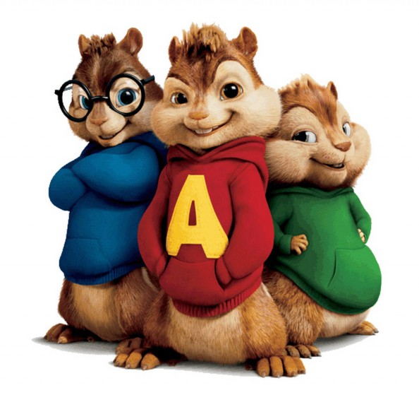 Disegno di Alvin e i Chipmunk da colorare