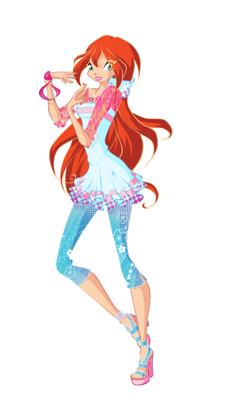 Disegno di Disegno Bloom Winx e da colorare