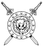 Shield And Design coloring page