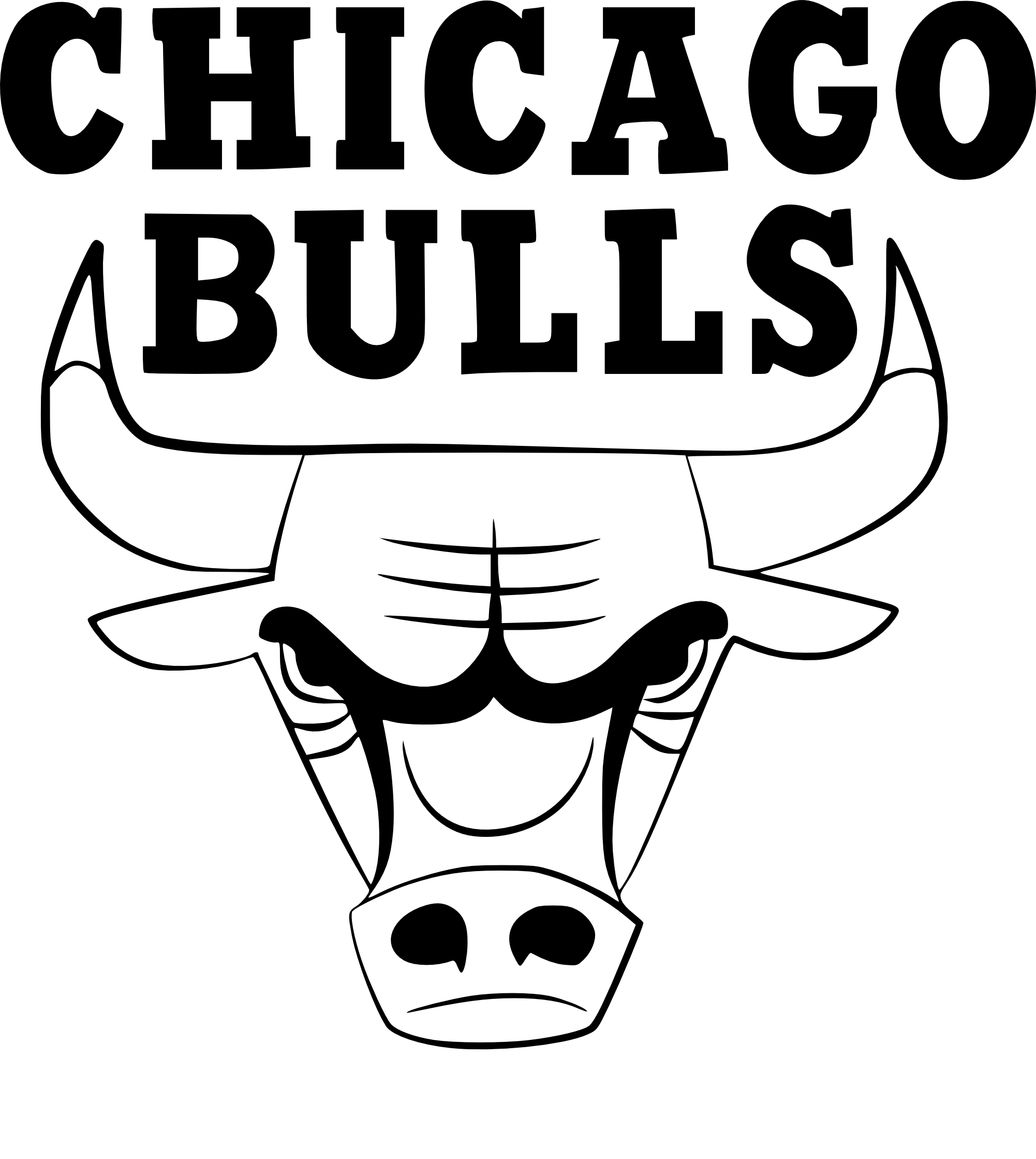 Chicago Bulls coloring page