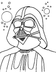 Darth Vader coloring page