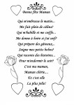 Mothers Day Poem coloring page