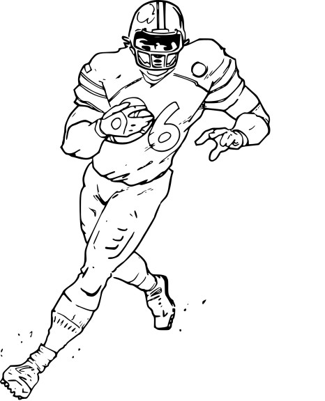 American Soccer coloring page 2