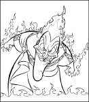 Hades Disney coloring page