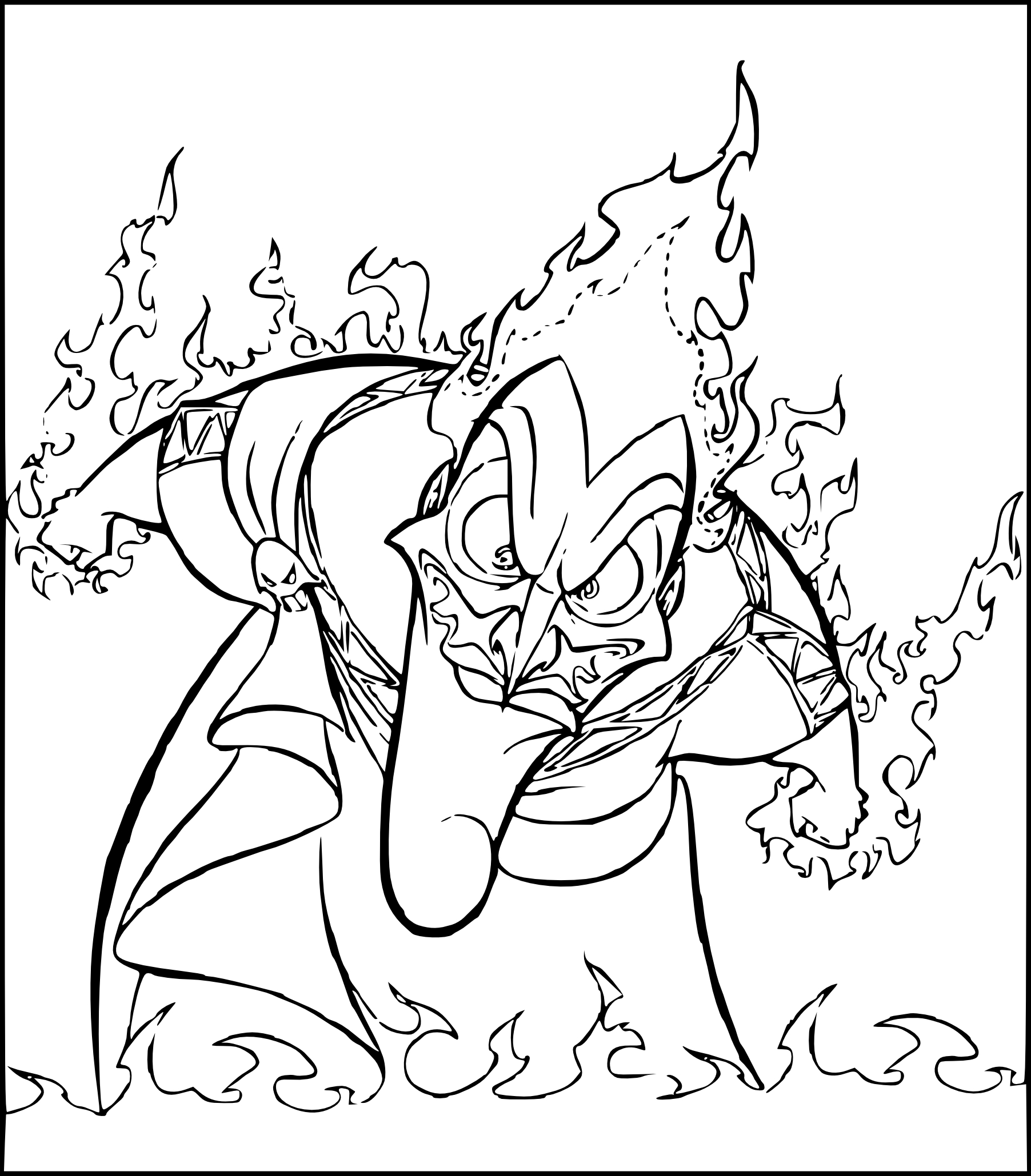 Coloriage Hades Disney