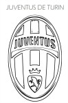 Juventus Turin Crest coloring page