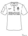 As Monaco Jersey coloring page