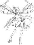 Musa Believix coloring page