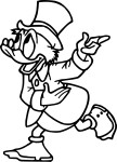 Uncle Scrooge coloring page