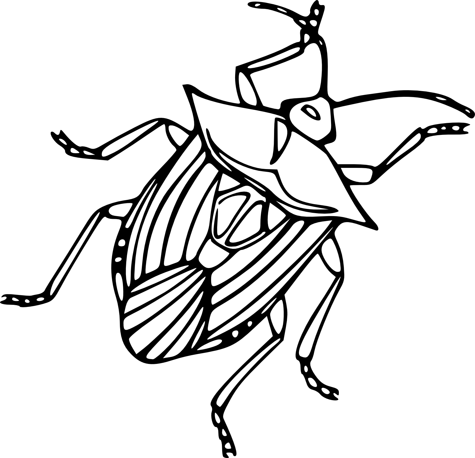 Aphid coloring page