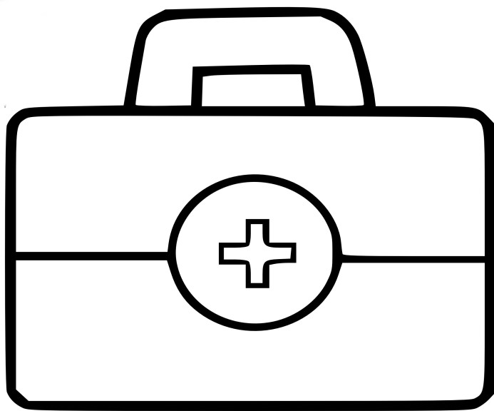 Care Kit coloring page