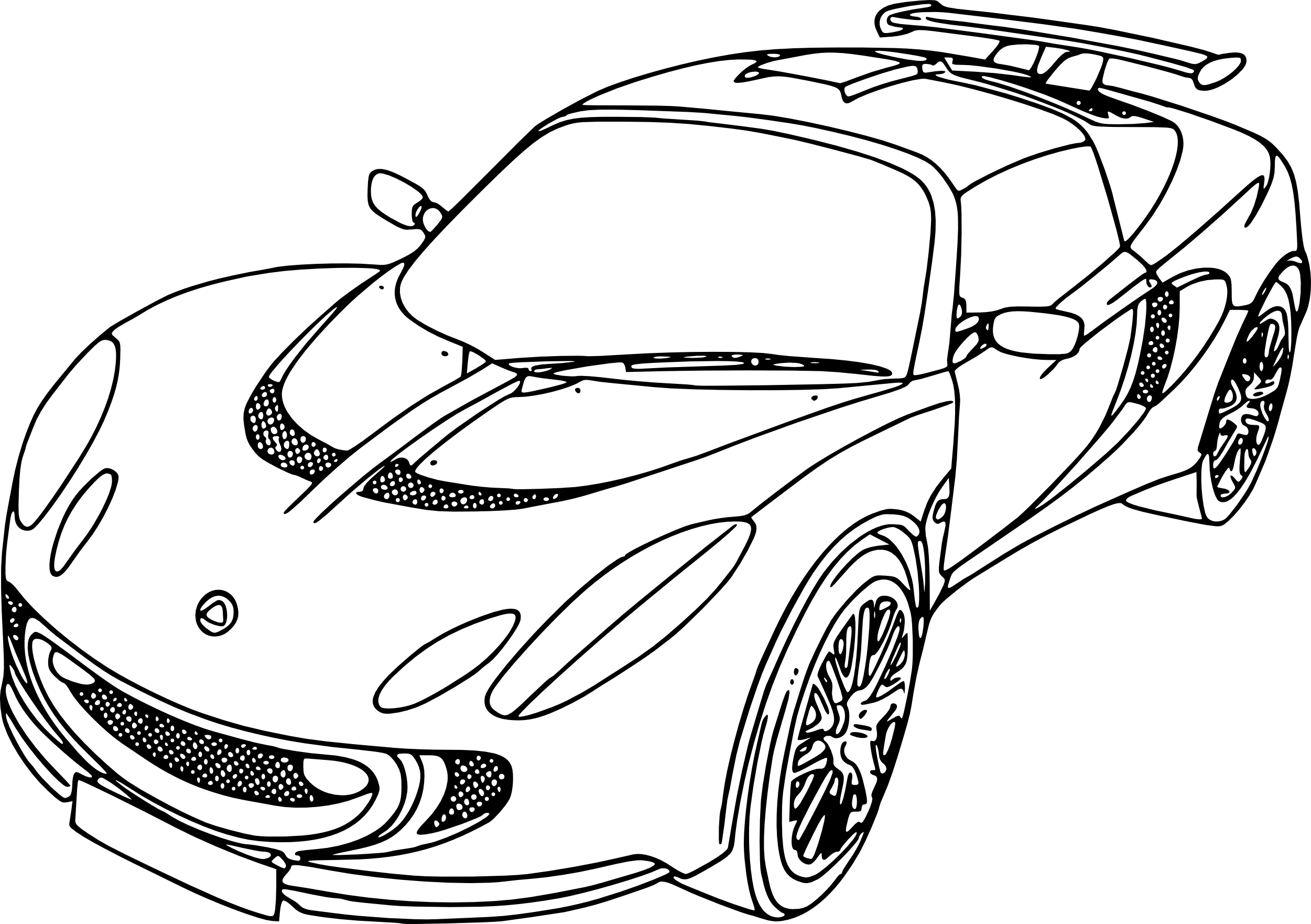Coloriage voiture Ford