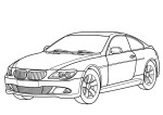 Jaguar Car coloring page