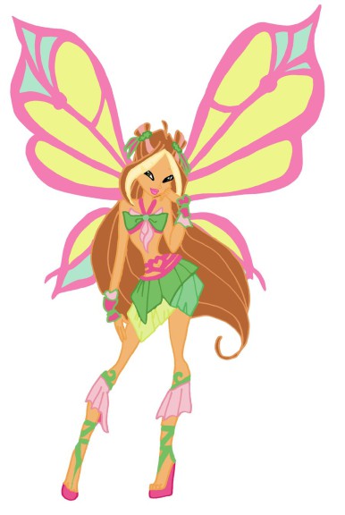 Disegno di Flora Sophix Winx da colorare