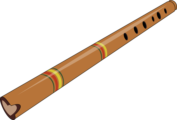 Disegno di Flauto da colorare