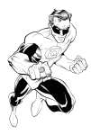 Green Lantern coloriage