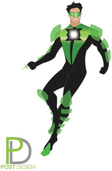 Green Lantern dessin